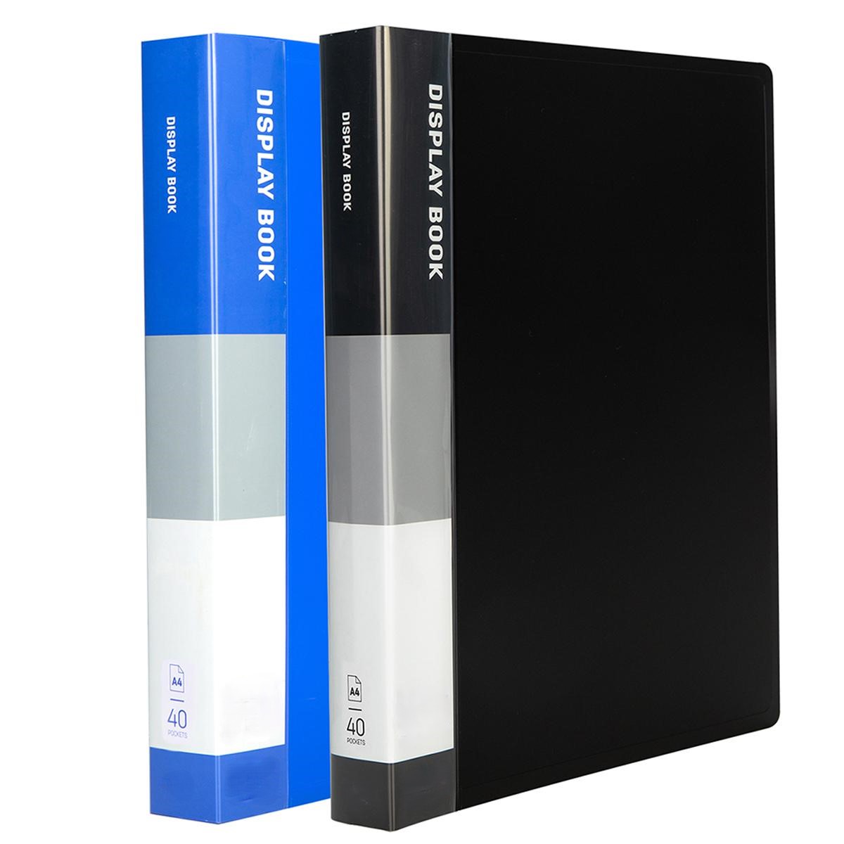 Clear Book File (40 Pocket) A4